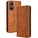 Чохол-книжка Deexe Retro Style для Xiaomi Redmi 13C / Poco C65 - Brown - зображення 1