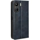 Чехол-книжка Deexe Retro Style для Xiaomi Redmi 13C / Poco C65 - Blue - изображение 6