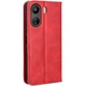 Чохол-книжка Deexe Retro Style для Xiaomi Redmi 13C / Poco C65 - Red - зображення 6