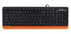 Клавиатура A4Tech Fstyler fks10 Orange usb - изображение 1