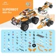 Конструктор Makerzoid Superbot Educational Building Blocks (mkz-id-spb) - изображение 5