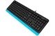 Клавиатура A4Tech fk10 Black/Blue usb - изображение 4