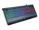 Клавіатура real-el Comfort 8000 Backlit Black usb uah - зображення 1