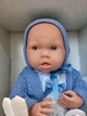 Пупс мальчик с одеждой и игрушкой кроликом Berenguer, 38 см - изображение 3