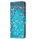 Чехол с рисунком Deexe Color Wallet для HMD Pulse / Pulse Plus - Plum Blossom - изображение 3