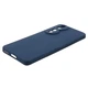 Силиконовый (TPU) чехол Deexe Matte Case для Honor 90 - Navy Blue - изображение 4