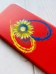 Чохол-книжка з малюнком для Samsung Galaxy A51 (A515) Червоний :: Серце з соняхом (принт 260) - зображення 3