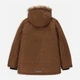 Детская зимняя куртка-парка для мальчика Coccodrillo Outerwear Boy Kids ZC3152105OBK-018 92 см Коричневая (5904986239759) - изображение 7