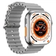 Смарт-годинник XO M8 Pro wireless charging smart sports watch 1.96'49mm BT Call, Track, HeartRate, IP68 Сірий - изображение 4