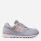 Buty sportowe dziecięce dla dziewczynki New Balance 574 GC574CG1 36 Szare (196307145114) - obraz 1