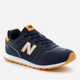 Buty sportowe chłopięce New Balance 373 YC373XE2 37 Granatowe (196307027878) - obraz 2