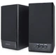 Колонка портативна REAL-EL S-219 Black, 2 x 5 Вт, МДФ, живлення від мережі 220V, керування спереду (S-219) - зображення 1