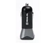 Автомобільний зарядний пристрій REAL-EL CA-30 QC3.0 (1USBx3A) Black/Grey - зображення 2