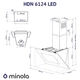 Витяжка Minola HDN 6124 BL LED - изображение 12