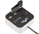 USB-хаб USB 2.0 Frime 3хUSB2.0, SD, MS, TF Black/White (FHC-AllinOne3p2W) - зображення 2