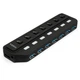 USB-хаб Vinga USB3.0 to 7*USB3.0 HUB with switch and power adapter (VHA3A7SP) - зображення 1