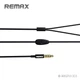 Навушники дротові 3.5 mm REMAX RM-303 Black - изображение 2