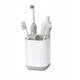 Подставка органайзер для зубных щеток EasyStore Toothbrush Caddy Прочный и долговечный материал Серая - изображение 2