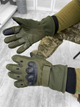 Тактичні зимові рукавички Tactical Gloves Olive XXL - зображення 1