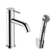 Смеситель для раковины 110 EcoSmart+ с гигиеническим душем Hansgrohe Tecturis S (цвет - хром) 73211000 - изображение 1