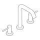 Смеситель для раковины 150 Hansgrohe Tecturis S (цвет - матовая бронза), с донным клапаном push-open 73330140 - изображение 4