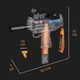 Детский пистолет-пулемёт UZI Soft Bullet Gun с игрушечными патронами - изображение 8