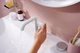 Cмеситель для умывальника однорычажный HANSGROHE Tecturis S EcoSmart+ белый латунь с донным клапаном 73320700 - изображение 7