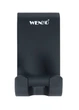 Склоочисник для ванної кімнати WENKO Mola Silicone XXL, силікон, чорний - зображення 3