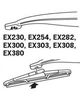 Дворники Trico EX230 Renault Megane, Kadjar; Peugeot 308; Opel Crossland X - изображение 3