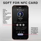 Преміум карбоновая визитка з NFC єВізитка BLACK CARBON - изображение 2