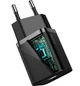 Адаптер мережевий BASEUS CCSUP-B01 Type-C, QC, 3A, чорний - изображение 2