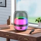 Акустика HOCO Crystal colorful luminous BT speaker BS58 | BT5.1, TWS, 10W, 4H | 4757141 - зображення 4