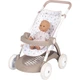 Коляска для ляльок Smoby Baby Nurse Прогулянка з кошиком Рожева пудра (254018) - зображення 1