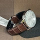 Наручний годинник CASIO MTP-VD01L-7C Сріблястий/Коричневий Шкіряний ремінець - зображення 4