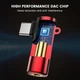 Адаптер MOSWAG USB Type C на 3.5мм red - зображення 2