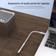 Кабель MOSWAG USB to AUX 0.2м white - изображение 3