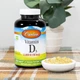 Вітамін D3 Carlson Vitamin D3 2000 IU 360 soft gels - зображення 3