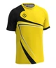 Волейбольна футболка чоловіча RIGO DELFI Black-Yellow XL - зображення 1