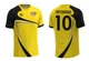 Волейбольна футболка чоловіча RIGO DELFI Black-Yellow XL - зображення 2