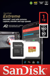 Картка пам'яті SanDisk Extreme 1TB microSDXC з адаптером (160/90 MB/s UHS-I V30 U3 Class 10)(SDSQUNC-1TB-ZN3MN) - изображение 5