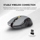 Игровая беспроводная компьютерная мышь Fantech Raigor III WG12R I 2.4 Ghz Wireless 2000DPI сенсор PixArt Black - изображение 8