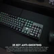 Ігрова провідна механічна клавіатура Fantech ATOM MK886 Red Switch "Тихі" Switch c RGB підсвічуванням Black/Black - зображення 10