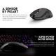 Ігрова бездротова комп'ютерна миша Fantech WG12 Raigor III I 2.4 Ghz Wireless 2000DPI сенсор PixArt Black - зображення 8