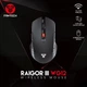 Ігрова бездротова комп'ютерна миша Fantech WG12 Raigor III I 2.4 Ghz Wireless 2000DPI сенсор PixArt Black - зображення 9