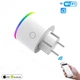 Розумна розетка smart LED з підсвіткою, Wi-Fi керуванням Tuya Smart, з моніторингом споживання електрики - зображення 9