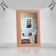 Фоторамка деревянная 10х15 багет: DL1507-15 Коричневый (с глянцевым стеклом 1-1.5мм, двп) EmojiFrame - изображение 2