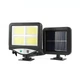 Уличный светильник фонарь Solar ligh BL BK-128-4COB/ 9892 на солнечной батарее с датчиком движения и пультом аккумуляторный - изображение 9