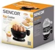 Яйцеварка Sencor, 380Вт, механічне керування, 3 рівня приготування, на 7 яєць, пластик, чорний - изображение 6