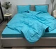 Підковдра Ecotton Двоспальний 175х210 Зимова колекція Super Soft Фланель SB-134 Sky blue Ecotton (2100024439003) - зображення 2