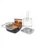 Сковорідка-фритюрниця пароварка TOP Kitchen BN-8001 4 предмета з антипригарним покриттям - зображення 2